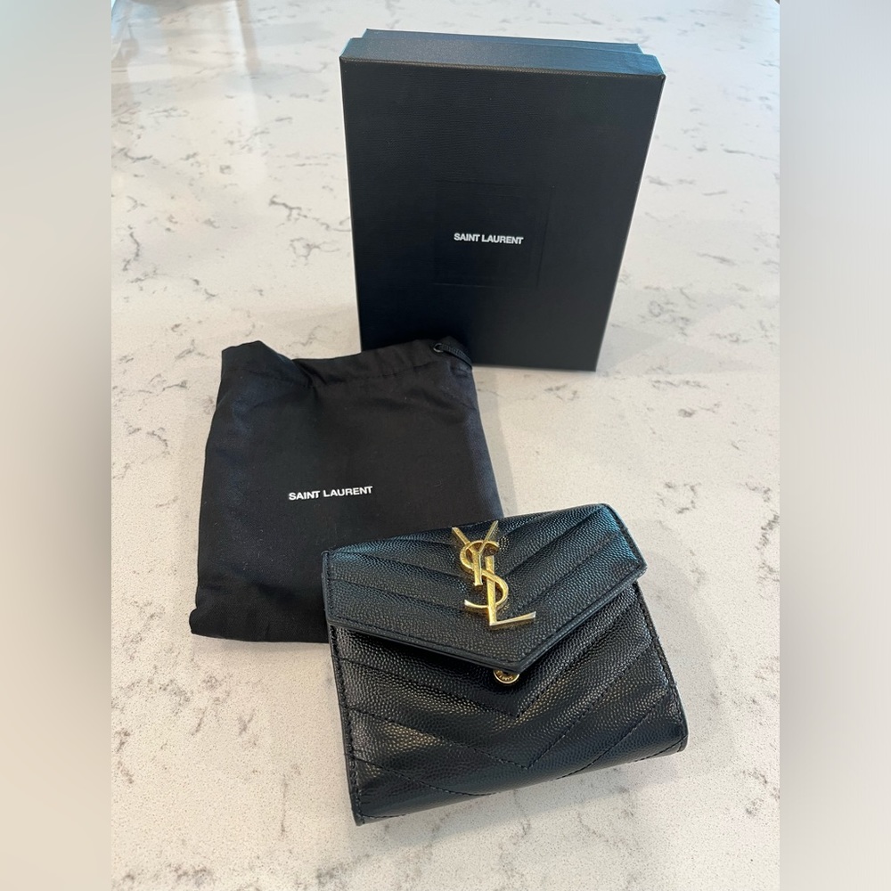 YSL Trifold Wallet